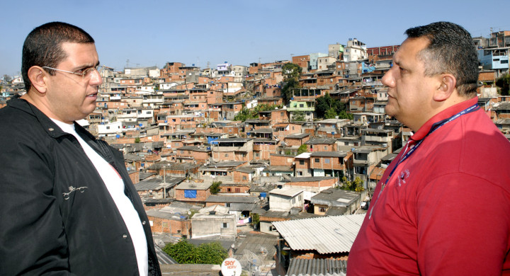 Reginaldo Dias e Marcelo Cardoso: moradores devem zelar pelo bairro
