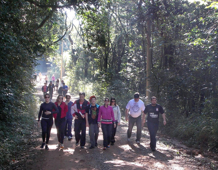 Grupo fez uma caminhada pela Serra do Japi