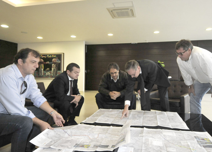 Durante a visita, Zarattini conheceu os projetos da cidade na área