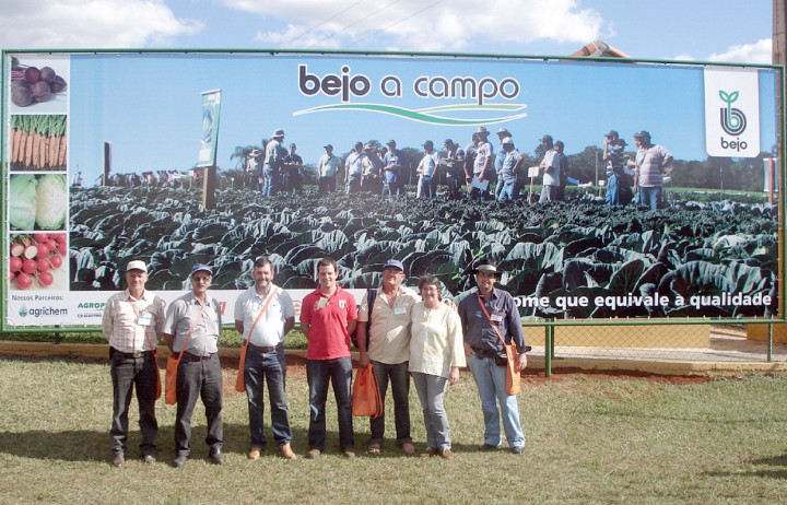 O grupo de Jundiaí viajou com apoio da Secretaria de Agricultura