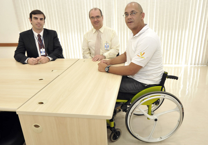 Cristiano Lopes, Reinaldo Fernandes e Valdir Gonçaves: parceria
