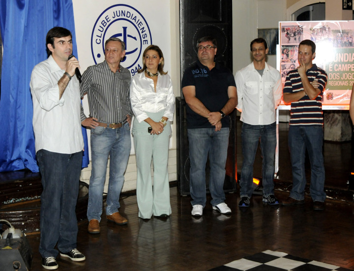 Cristiano Lopes, prefeito Pedro Bigardi, Margarete, Gerson Sartori, Pirica e Petrus