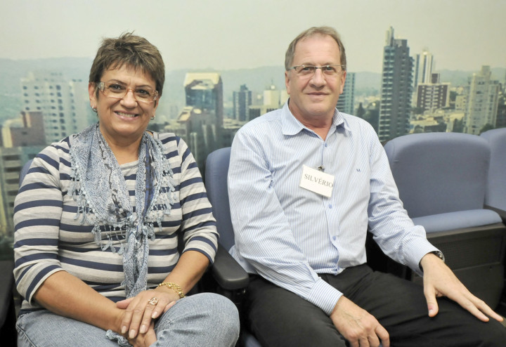 Edna Antunes e Silvério Falasco, candidatos à aposentadoria