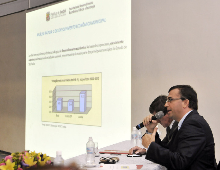 Marcelo Cereser mostra os principais eixos do Sistema de Inovação