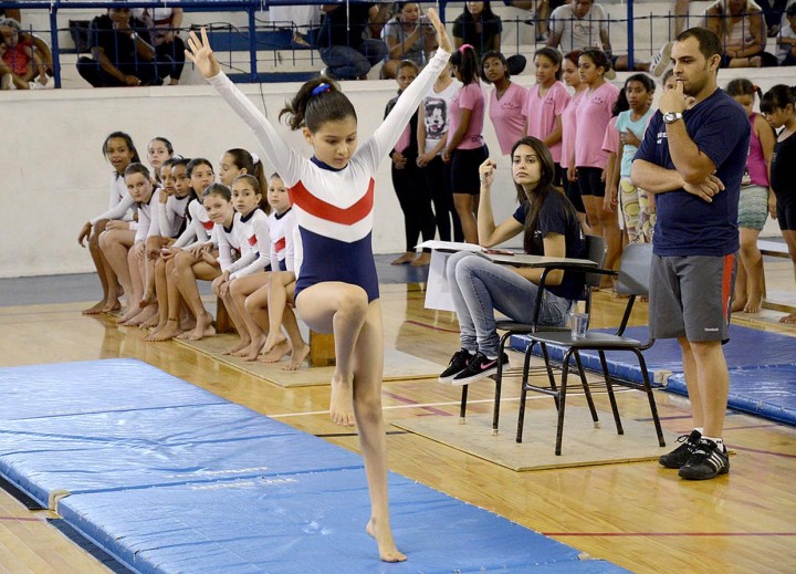 Bolão teve dois dias dedicados à ginástica