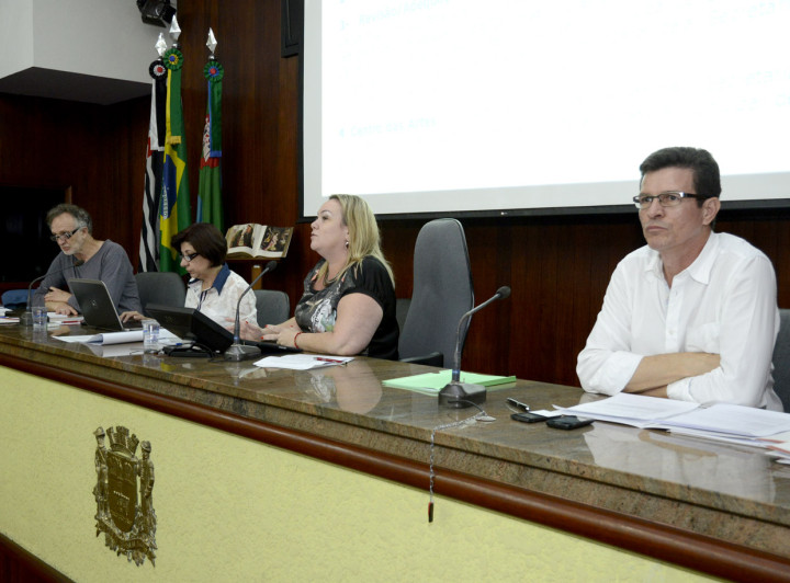 O secretário Tércio Marinho apresentou o projeto durante plenária do Conselho de Cultura