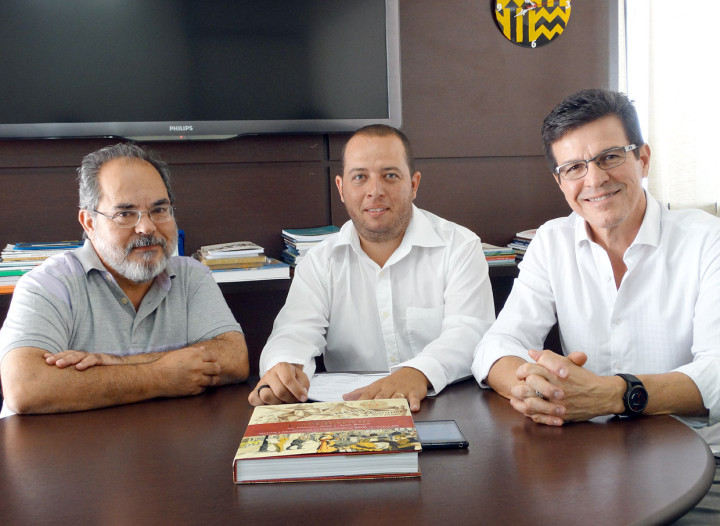 Donizetti Aparecido Pinto, Jean Camoleze e Tércio Marinho