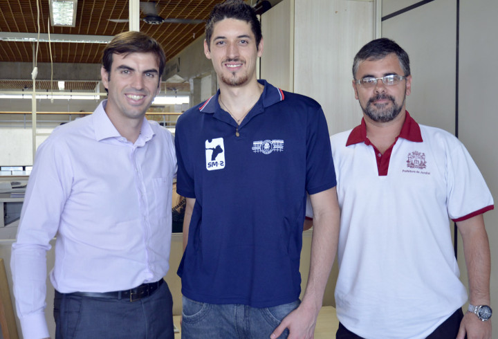 Reynaldo visitou o secretário de Esportes e Lazer, Cristiano Lopes nesta quarta-feira