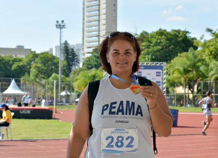 Renata Gama teve dois recordes anotados, com duas medalhas de ouro.