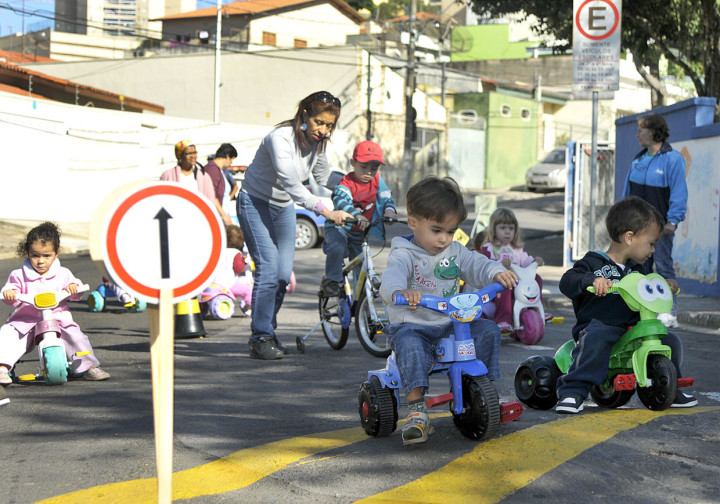 Crianças terão oportunidade de “viver” situações de trânsito