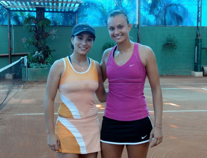 Raquel Iotte e Erika Drozd Pereira na final em São Paulo