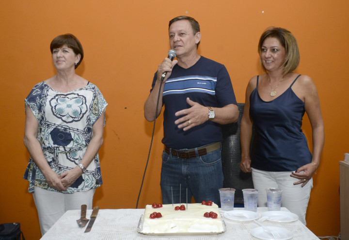 Pedro e Margarete Bigardi participaram do aniversário, acompanhados de Marilena Negro