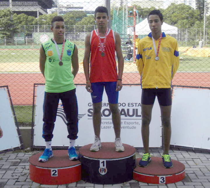 Vinícius Moraes Rocha conquistou três medalhas de ouro