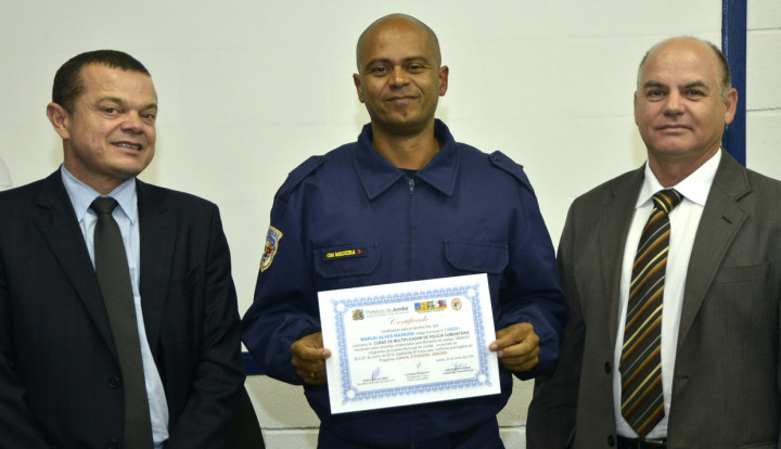 GM Madeira recebeu o certificado dessa primeira etapa da capacitação