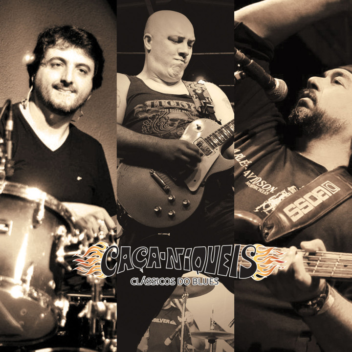 Caça Níqueis faz show com base no CD "Clássicos do Blues"