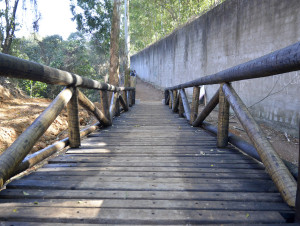 Ponte de madeira: obras estão a todo vapor e serão entregues em dezembro