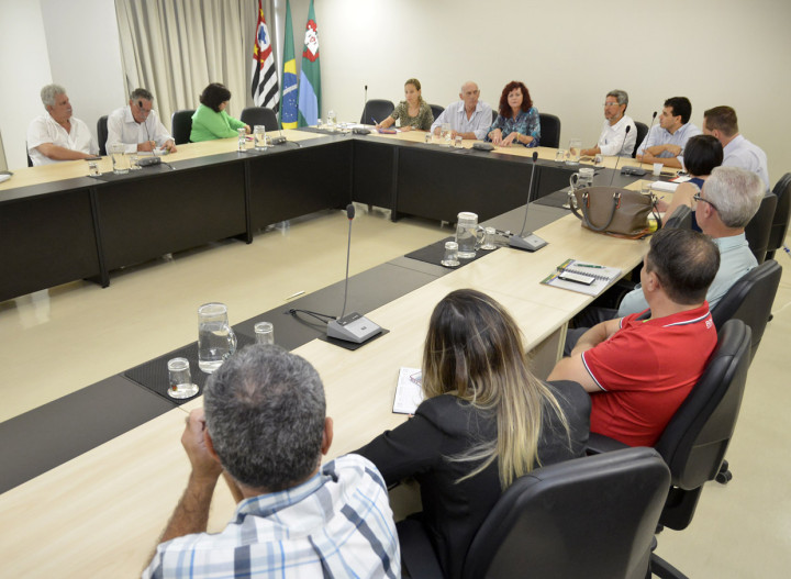 Reunião foi realizada no Paço Municipal de Jundiaí