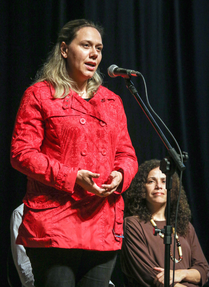 A produtora cultural Heloísa Oliveira