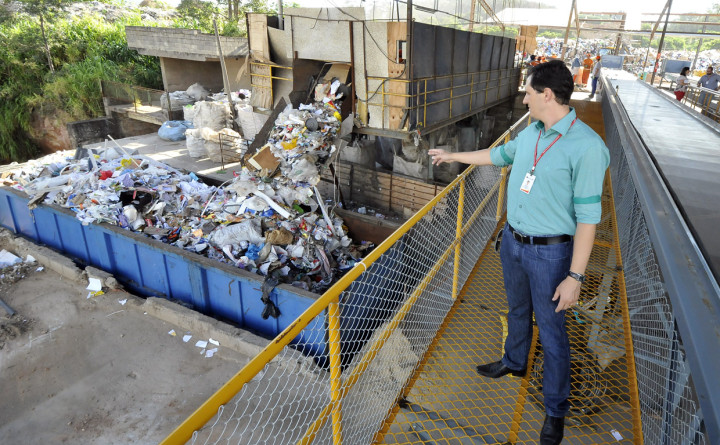 Aguinaldo mostra quantidade de resíduos que pode ser reaproveitado