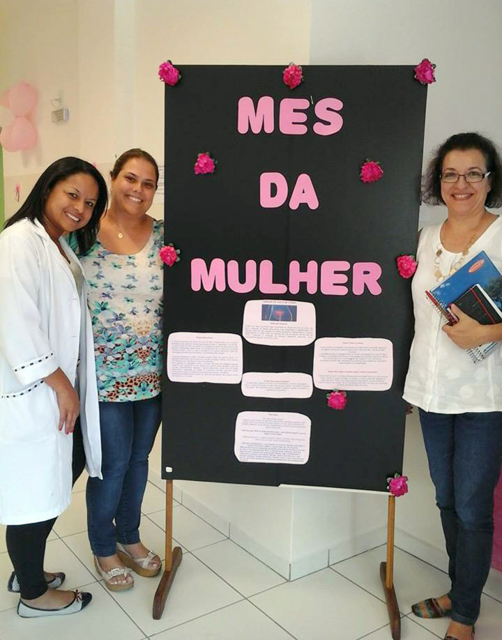 No São Camilo, unidade já está em clima de "mês da mulher"