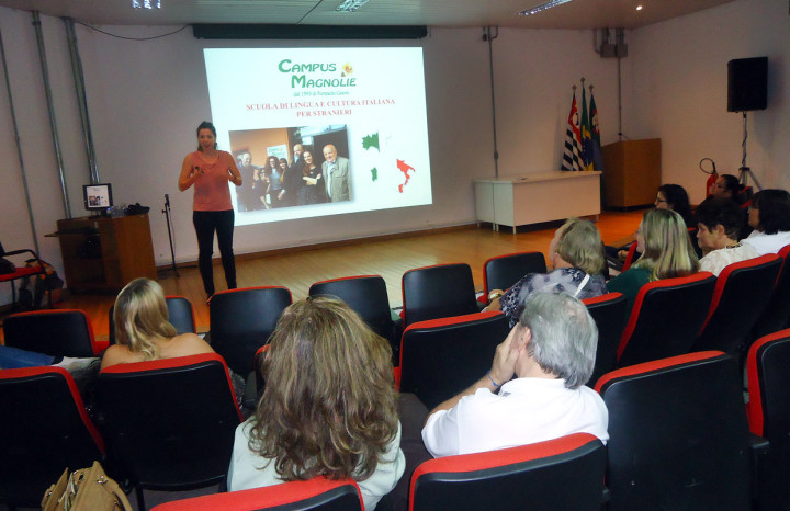 Professores italianos participaram do evento em Jundiaí