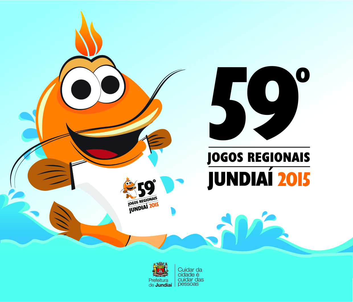 Jundiá é o nome do mascote dos Jogos Regionais 2015