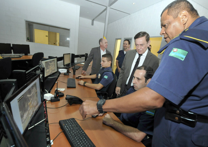 Prefeito visitou o Centro de Controle Operacional da Guarda Municipal