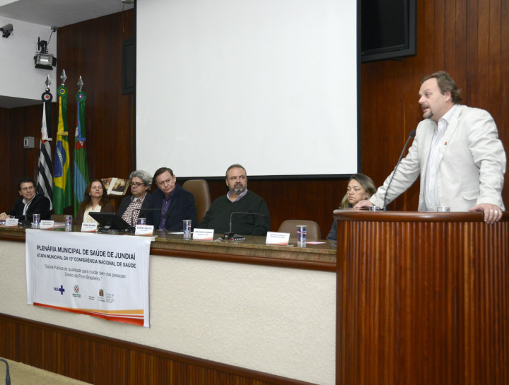 Secretário de Saúde, Luís Carlos Casarin, comentou sobre a participação popular
