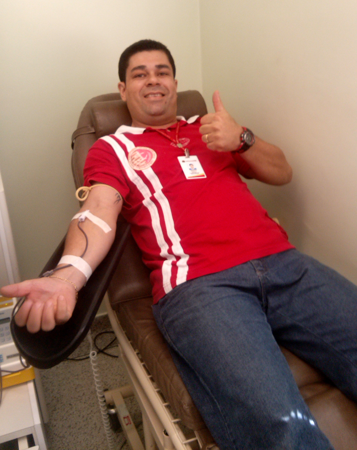 Servidores podem participar da campanha doando sangue