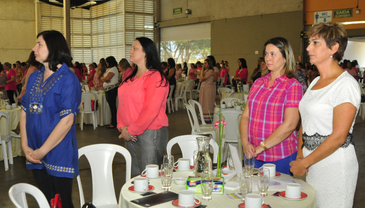 Margarete participou do evento, que reuniu cerca de 630 mulheres