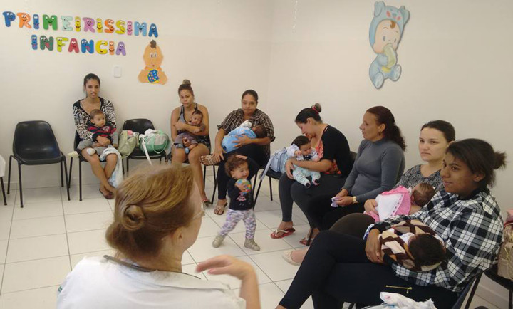 No São Camilo, mães e gestantes também participaram de atividade