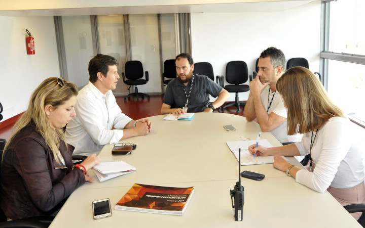 Em junho, Secretário de Cultura Tércio Marinho se reuniu com representantes do Sesc