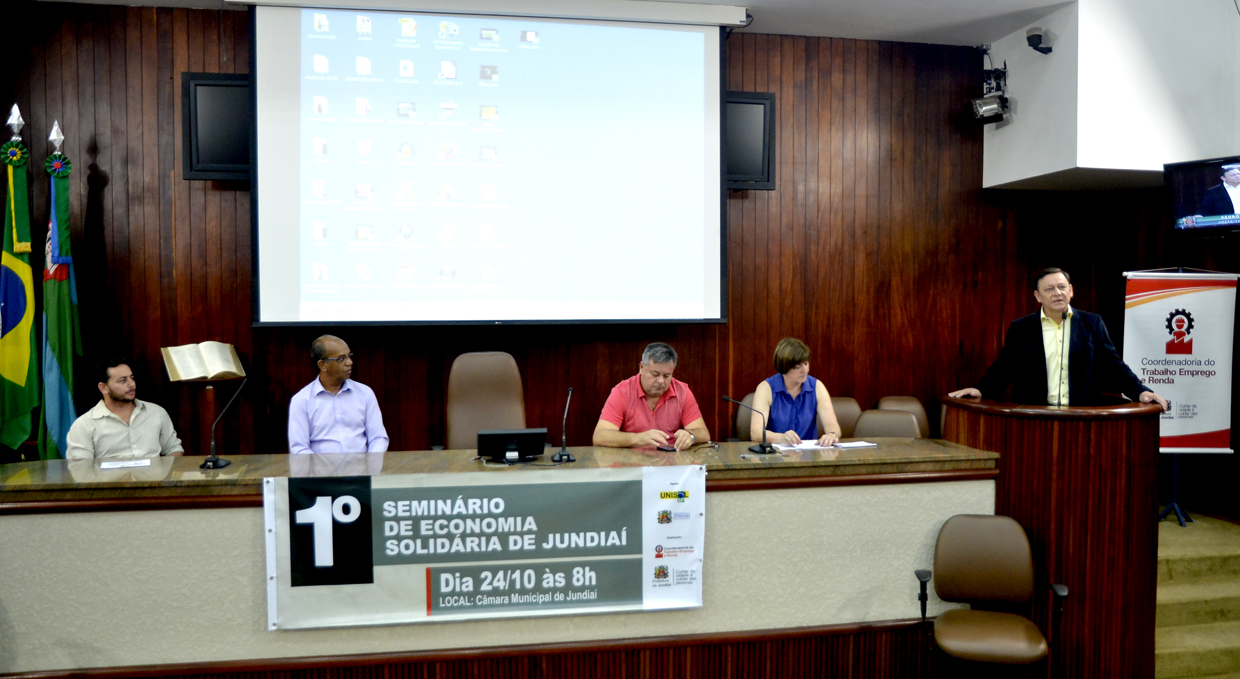 Seminário promoveu debate sobre Economia Solidária na cidade