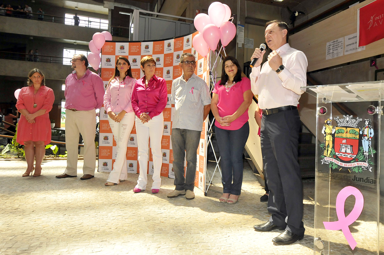 O prefeito Pedro Bigardi destacou a importância da campanha