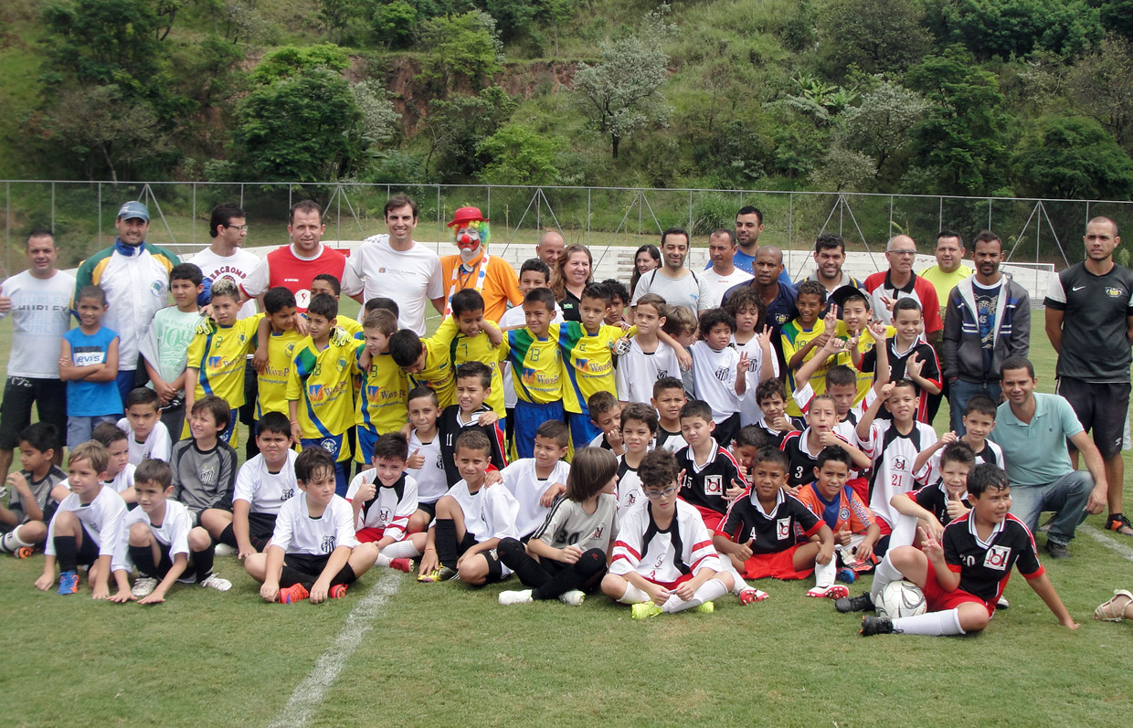 OI evento reuniu cerca de 50 crianças no Helena Cestari