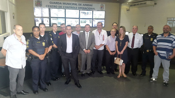 Representantes da GM e da Secretaria de Trânsito de São Bernardo estiveram em Jundiaí