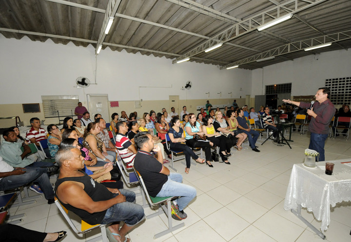  Reunião contou com participação dos moradores dos bairros Cidade Nova e Jardim Tamoio