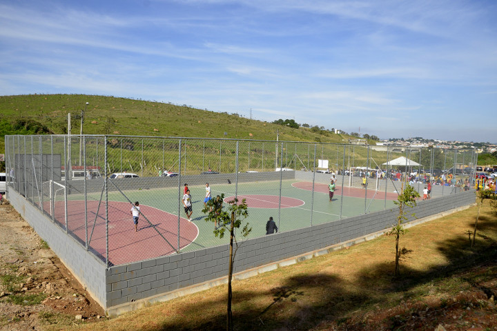 Quadra, academia e playground fazem parte da reurbanização do Tamoio