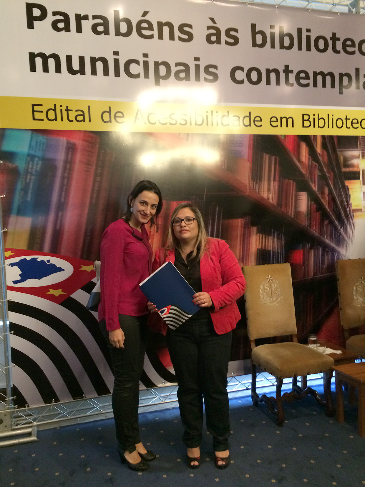 Leila Casote e Joyce Surian representaram Jundiaí no evento