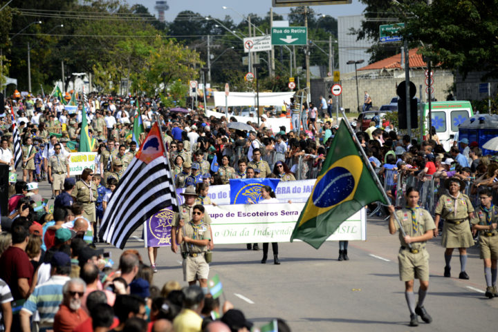 Desfile de 7 de Setembro vai reunir as autoridades e a população para comemorar a Independência do Brasil