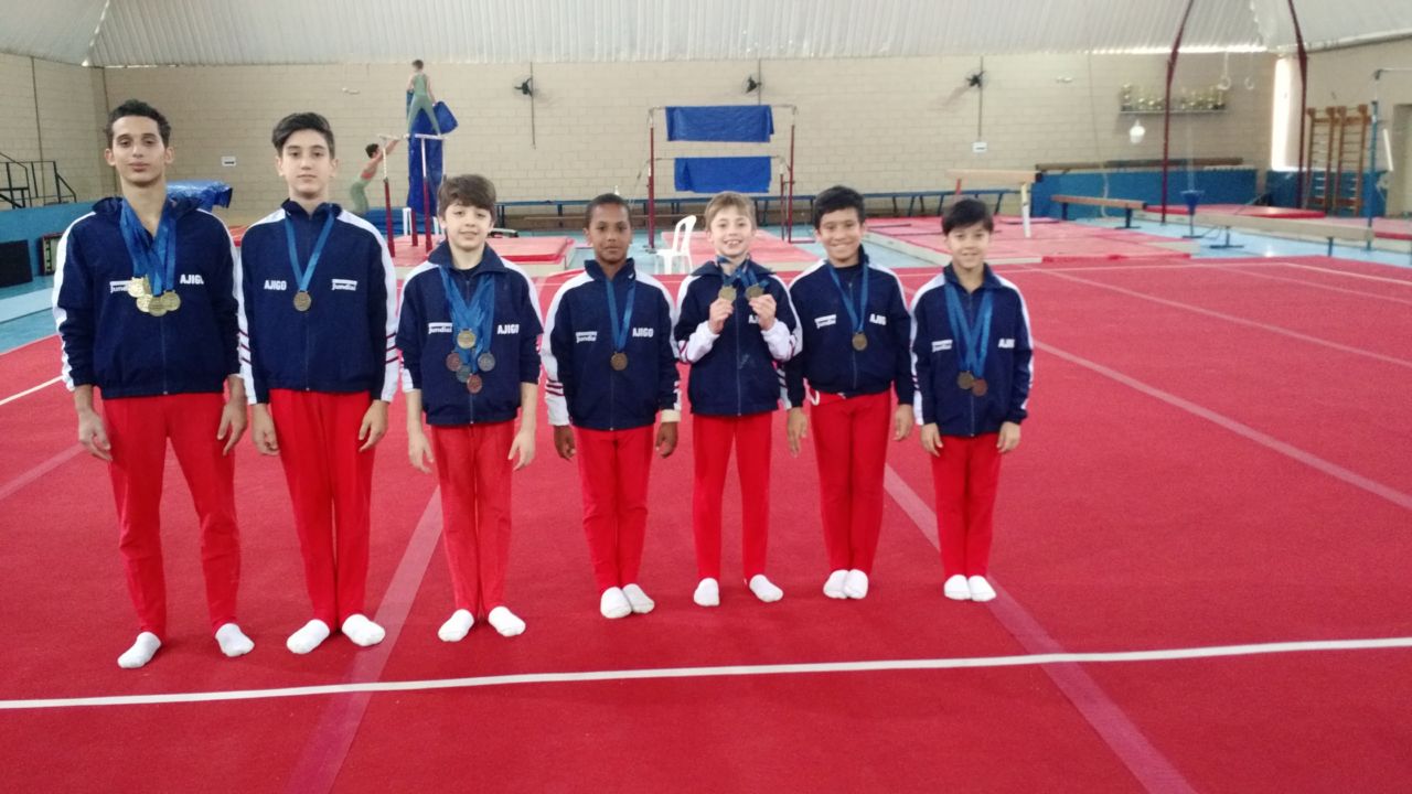 Os garotos jundiaienses também não decepcionaram ao conquistar 14 medalhas individuais e o 1º lugar por equipes