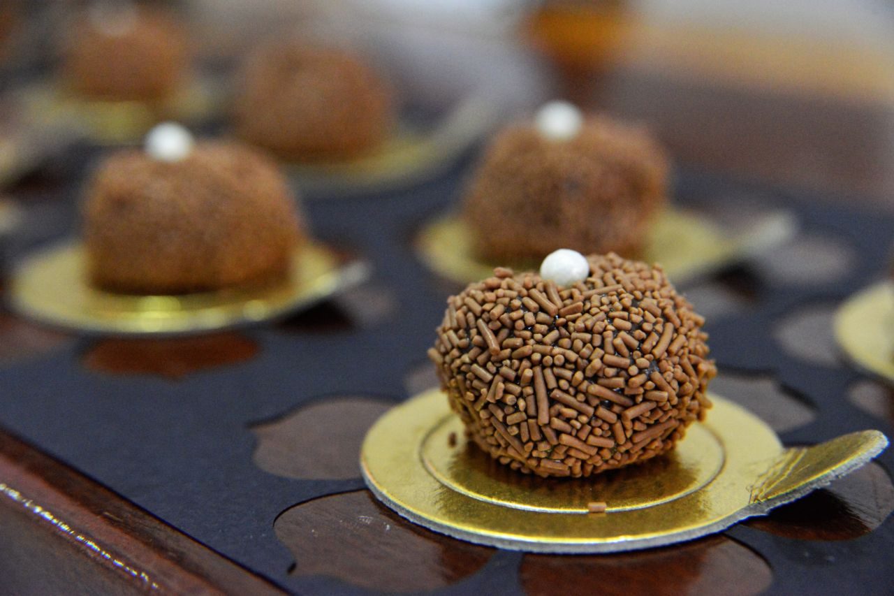 Foto de brigadeiros