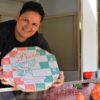 Food truck da Kaone, ex-aluna do curso de pizzaiolo, do Fundo Social