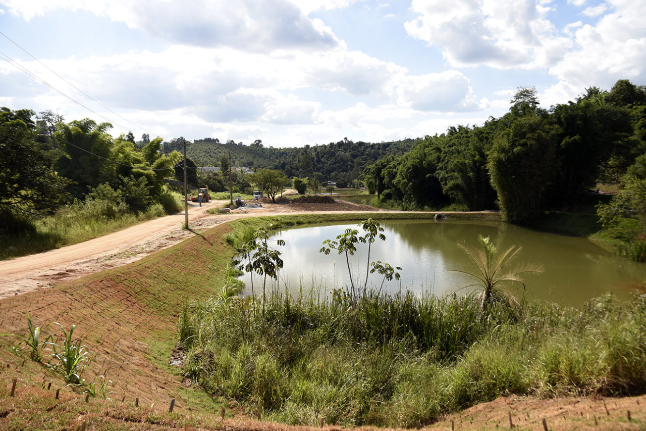Revitalização da Lagoa Espelho D’Água foi idealizada por alunos da EMEB Flórida Mestag, no Mato Dentro