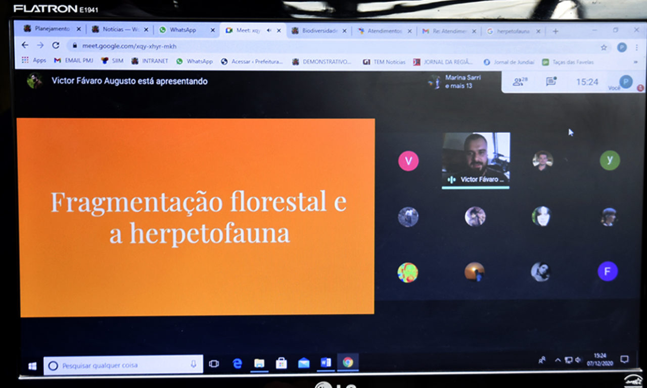 Nesta segunda (7), biólogo Victor Fávaro falou sobre o crescimento da população humana em Jundiaí