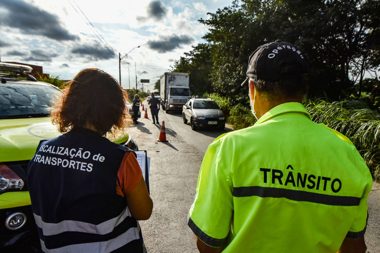 Agentes de Trânsito da Prefeitura de Jundiaí participam de ação integrada de fiscalização