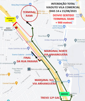 Obras Interditam Viaduto No Fim De Semana E Linhas De ônibus Da Região ...