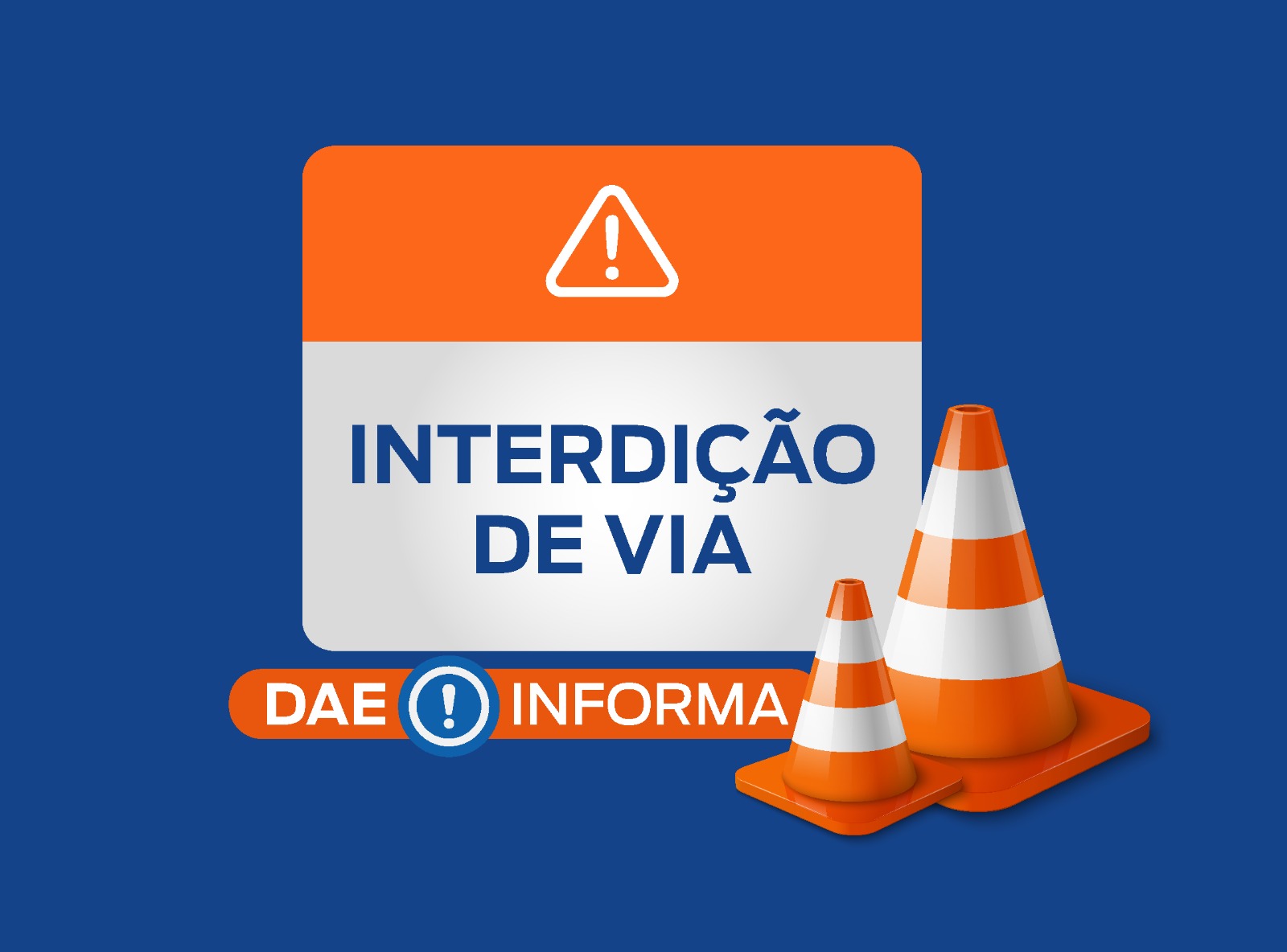 Prefeitura informa bloqueios de vias no feriado de 12 de outubro