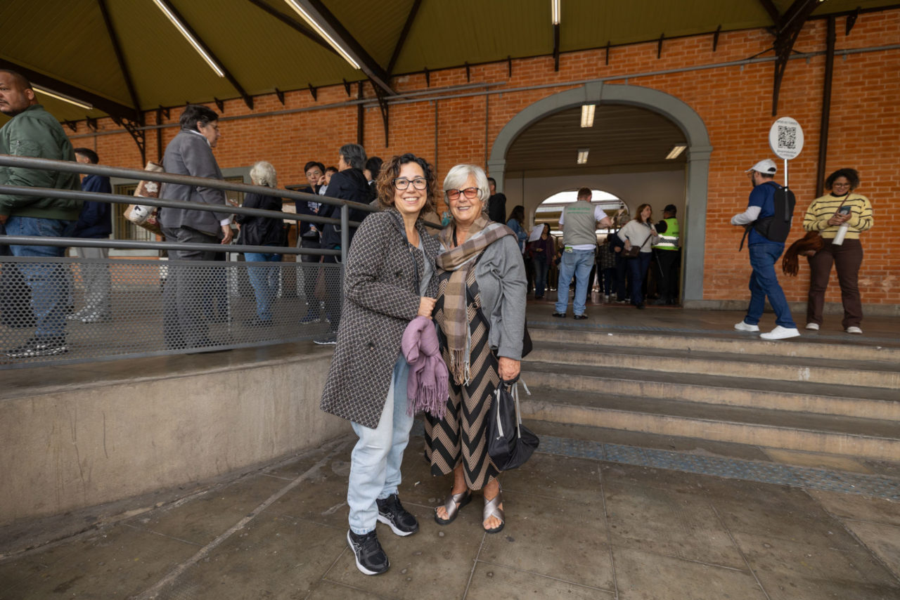 Patricia de Freitas (à esq.) com a mãe